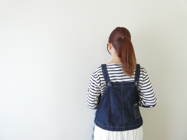 快晴堂(かいせいどう) HAYETE・Duty Wear小さな造船所のワークウエア6オンスデニムオーバーオールベストの商品画像4