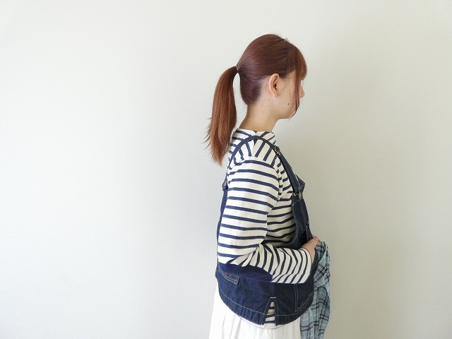 快晴堂(かいせいどう) HAYETE・Duty Wear小さな造船所のワークウエア6オンスデニムオーバーオールベストの商品画像7