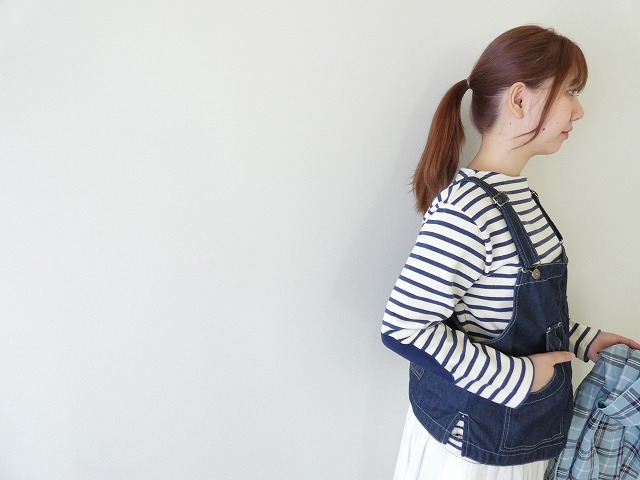 快晴堂(かいせいどう) HAYETE・Duty Wear小さな造船所のワークウエア6オンスデニムオーバーオールベストの商品画像8