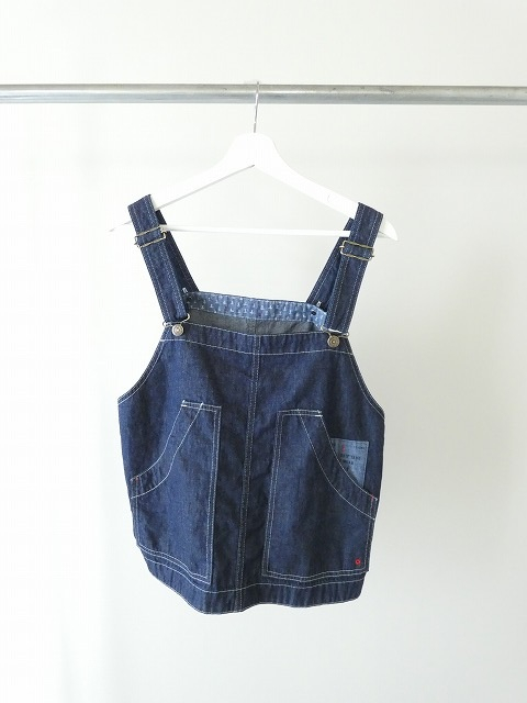 快晴堂(かいせいどう) HAYETE・Duty Wear小さな造船所のワークウエア6オンスデニムオーバーオールベストの商品画像1