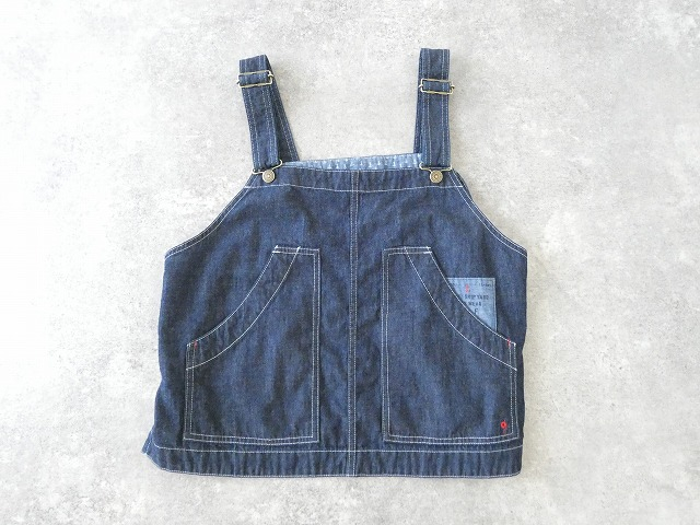 快晴堂(かいせいどう) HAYETE・Duty Wear小さな造船所のワークウエア6オンスデニムオーバーオールベストの商品画像2