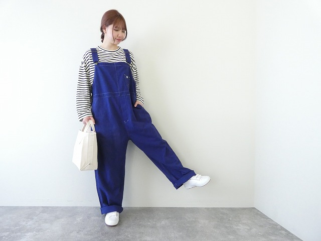 快晴堂(かいせいどう) HAYATE・After Hours Wear きれいな色のマリンウエアーBIGオーバーオールの商品画像5