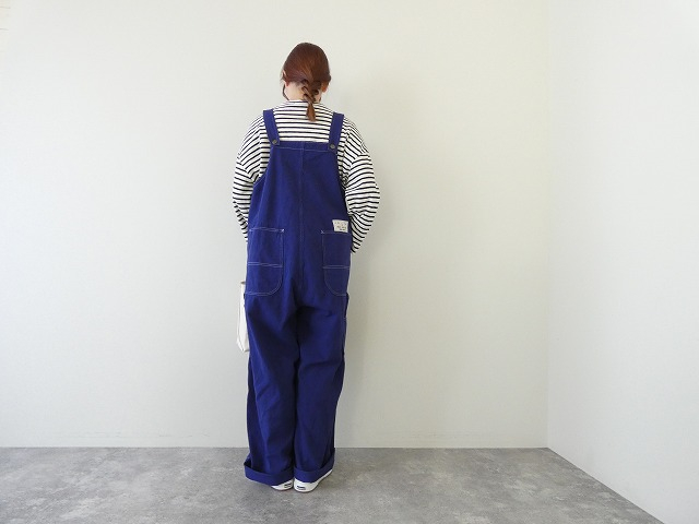 快晴堂(かいせいどう) HAYATE・After Hours Wear きれいな色のマリンウエアーBIGオーバーオールの商品画像9