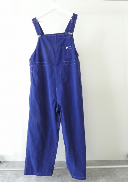 快晴堂(かいせいどう) HAYATE・After Hours Wear きれいな色のマリンウエアーBIGオーバーオールの商品画像2