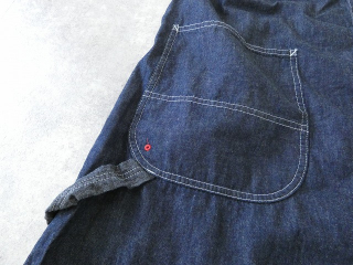 快晴堂(かいせいどう) HAYETE・Duty Wear小さな造船所のワークウエア6オンスデニムBIGオーバーオールスカートの商品画像26
