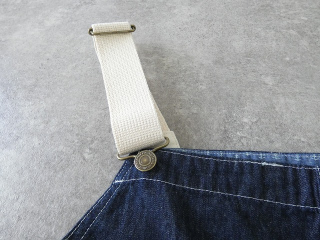 快晴堂(かいせいどう) HAYETE・Duty Wear小さな造船所のワークウエア6オンスデニムBIGオーバーオールスカートの商品画像21