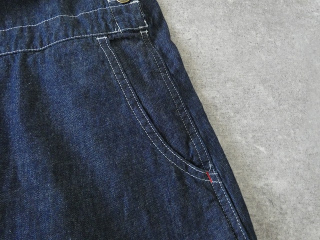 快晴堂(かいせいどう) HAYETE・Duty Wear小さな造船所のワークウエア6オンスデニムBIGオーバーオールスカートの商品画像24