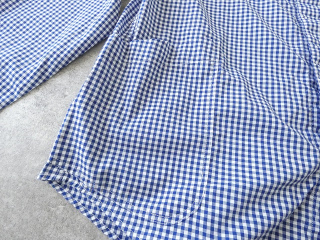 LOLO(ロロ) 定番プルオーバー型前開き比翼シャツ ギンガムの商品画像31