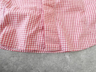 LOLO(ロロ) 定番プルオーバー型前開き比翼シャツ ギンガムの商品画像46