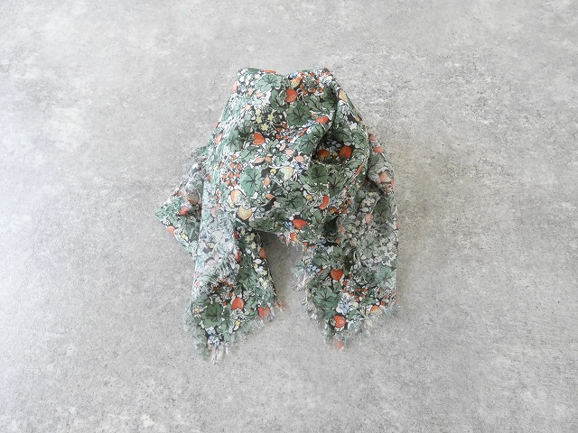 R&D.M.Co-(オールドマンズテーラー) WILD BERRY FIELD GAUZE SHAWLの商品画像7