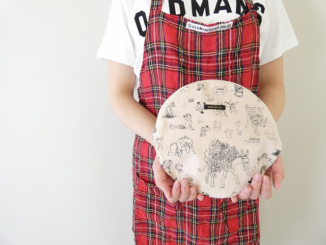 R&D.M.Co-(オールドマンズテーラー) GRAFFITI CIRCLE POUCH L-sizeの商品画像5