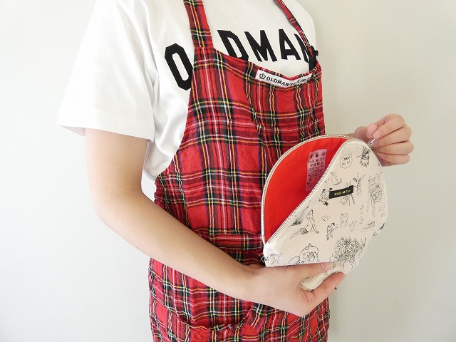 R&D.M.Co-(オールドマンズテーラー) GRAFFITI CIRCLE POUCH L-sizeの商品画像6