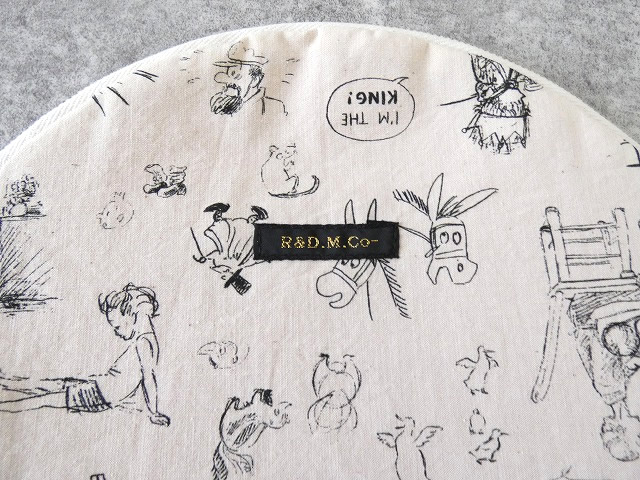 R&D.M.Co-(オールドマンズテーラー) GRAFFITI CIRCLE POUCH L-sizeの商品画像9