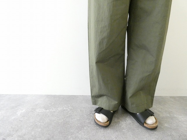 ORCIVAL(オーシバル) コットンナイロンツィルワイドイージーパンツの商品画像7