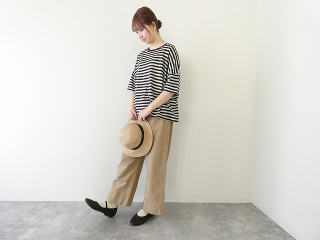 ORCIVAL(オーシバル) EASY PANTS　ガーメントダイ9分丈イージーパンツの商品画像1