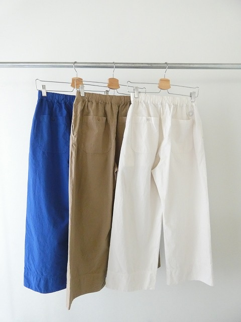 ORCIVAL(オーシバル) EASY PANTS　ガーメントダイ9分丈イージーパンツの商品画像10