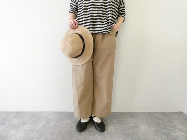 ORCIVAL(オーシバル) EASY PANTS　ガーメントダイ9分丈イージーパンツの商品画像2