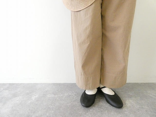 ORCIVAL(オーシバル) EASY PANTS　ガーメントダイ9分丈イージーパンツの商品画像5