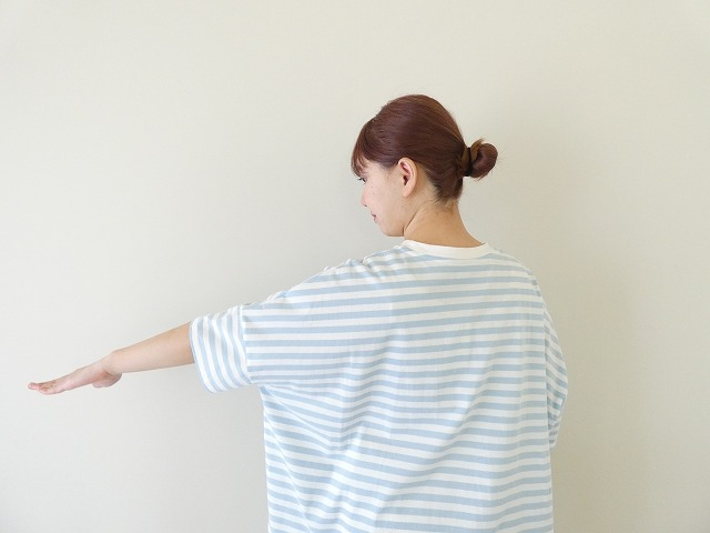 PARADIS(パラディ) トロワ天竺ボーダーワイドTの商品画像5