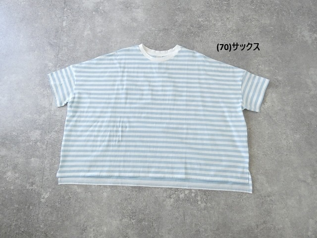 PARADIS(パラディ) トロワ天竺ボーダーワイドTの商品画像70