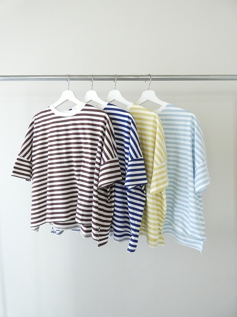 PARADIS(パラディ) トロワ天竺ボーダーワイドTの商品画像9