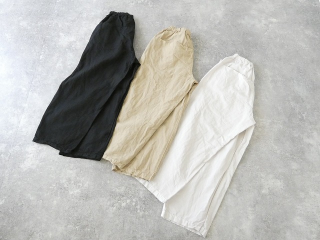 prit(プリット) コットンラミー高密度ウェザーコクーンパンツの商品画像3