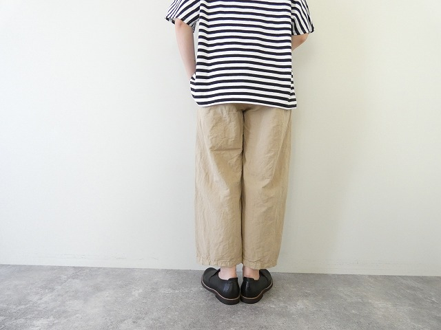 prit(プリット) コットンラミー高密度ウェザーコクーンパンツの商品画像5