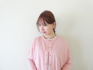 prit(プリット) 40/1ヨーロッパリネン天竺7分袖2wayワイドカーディガンの商品画像16