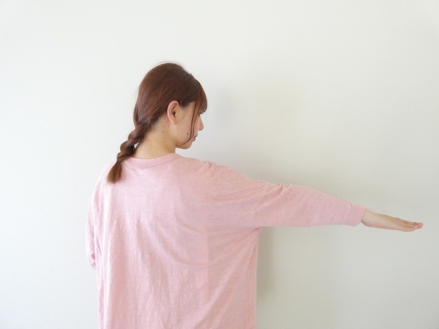 prit(プリット) 40/1ヨーロッパリネン天竺7分袖2wayワイドカーディガンの商品画像7