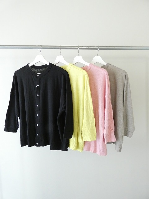 prit(プリット) 40/1ヨーロッパリネン天竺7分袖2wayワイドカーディガンの商品画像8