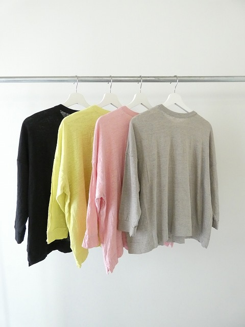 prit(プリット) 40/1ヨーロッパリネン天竺7分袖2wayワイドカーディガンの商品画像9