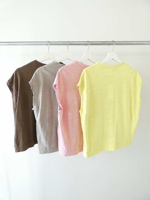 prit(プリット) 40/1ヨーロッパリネン天竺オーバーサイズプルオーバーベストの商品画像10