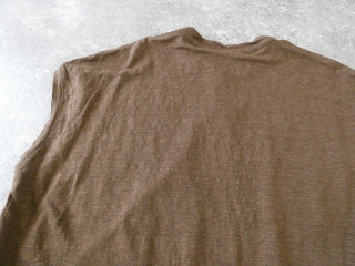 prit(プリット) 40/1ヨーロッパリネン天竺オーバーサイズプルオーバーベストの商品画像47