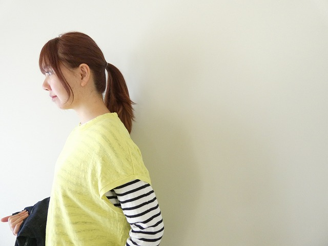 prit(プリット) 40/1ヨーロッパリネン天竺オーバーサイズプルオーバーベストの商品画像8