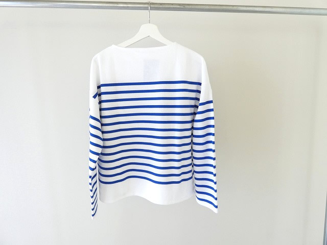 ORCIVAL(オーシバル) パネルボーダーボートネックワイドバスクTシャツの商品画像11