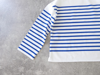 ORCIVAL(オーシバル) パネルボーダーボートネックワイドバスクTシャツの商品画像26