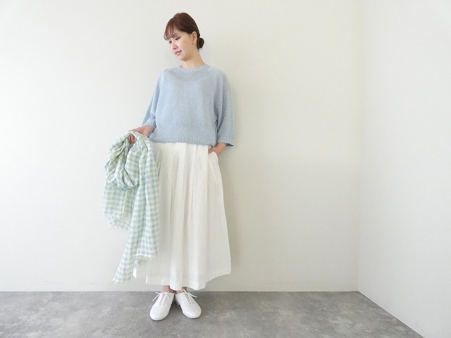 Sarahwear(サラウェア) リネン7分袖セーターの商品画像1