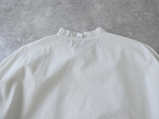 STAMP AND DIARY(スタンプアンドダイアリー) 100/1高密度ブロードノーカラーフリルブラウスの商品画像33