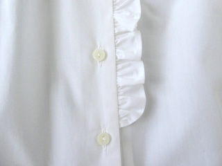 STAMP AND DIARY(スタンプアンドダイアリー) 100/1高密度ブロードノーカラーフリルブラウスの商品画像45