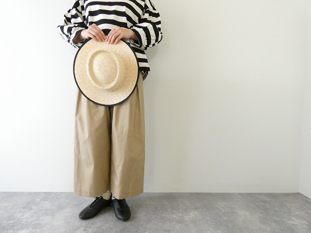 STAMP AND DIARY(スタンプアンドダイアリー) Newプレミアムギャバウエストタックワイドパンツの商品画像1