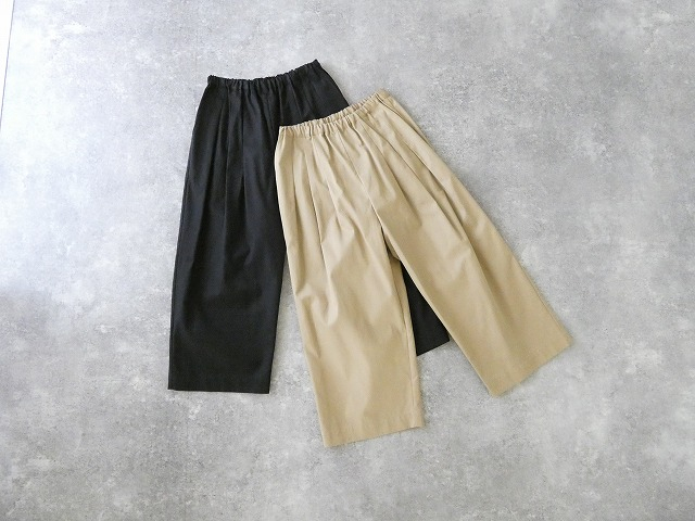 STAMP AND DIARY(スタンプアンドダイアリー) Newプレミアムギャバウエストタックワイドパンツの商品画像3