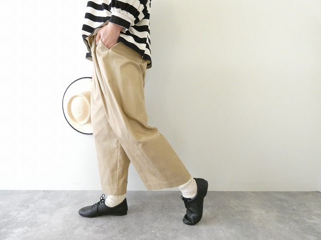 STAMP AND DIARY(スタンプアンドダイアリー) Newプレミアムギャバウエストタックワイドパンツの商品画像4