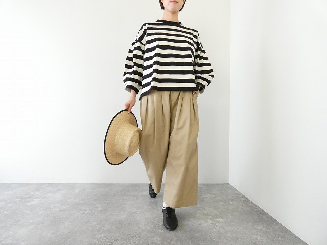 STAMP AND DIARY(スタンプアンドダイアリー) Newプレミアムギャバウエストタックワイドパンツの商品画像6