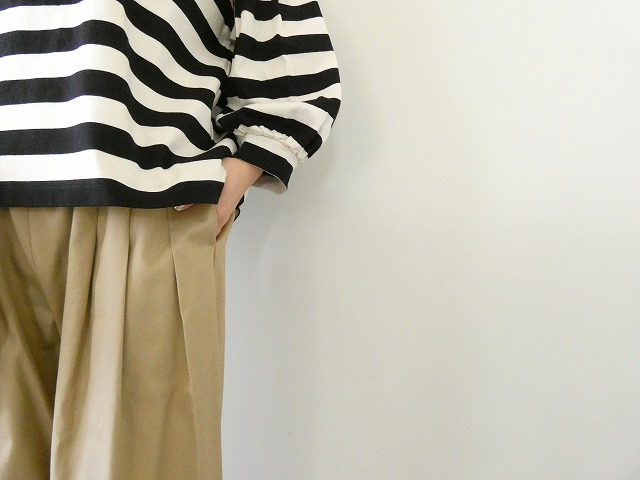 STAMP AND DIARY(スタンプアンドダイアリー) Newプレミアムギャバウエストタックワイドパンツの商品画像8