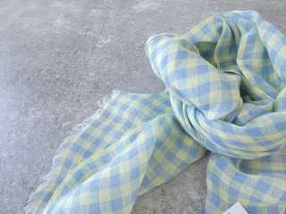 hint hint(ヒントヒント) リネンギンガムストールの商品画像18