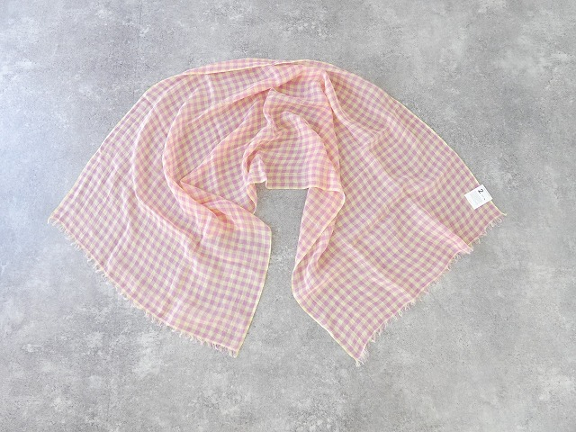 hint hint(ヒントヒント) リネンギンガムストールの商品画像29