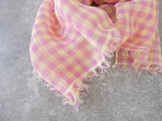 hint hint(ヒントヒント) リネンギンガムストールの商品画像31