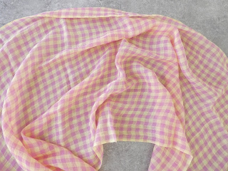 hint hint(ヒントヒント) リネンギンガムストールの商品画像33