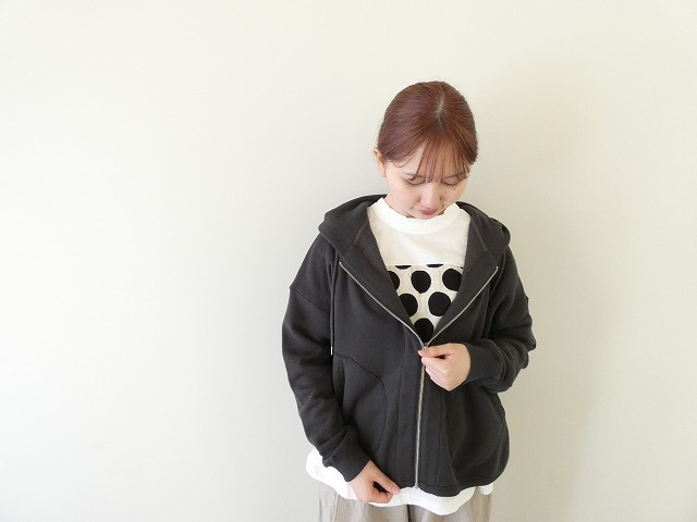 TANG(タング) パイル裏毛ZIPパーカーの商品画像1