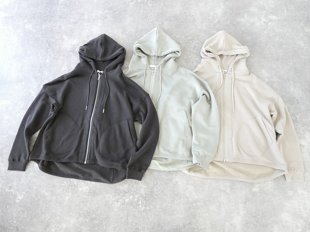 TANG(タング) パイル裏毛ZIPパーカーの商品画像10